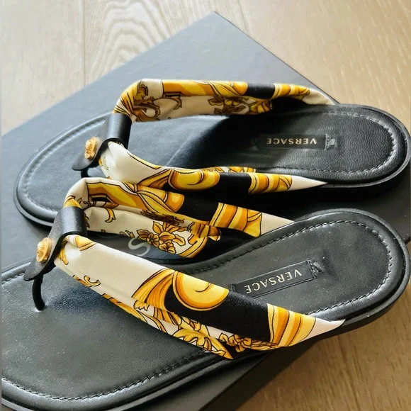 Versace Sandals Tribute Collection Barocco